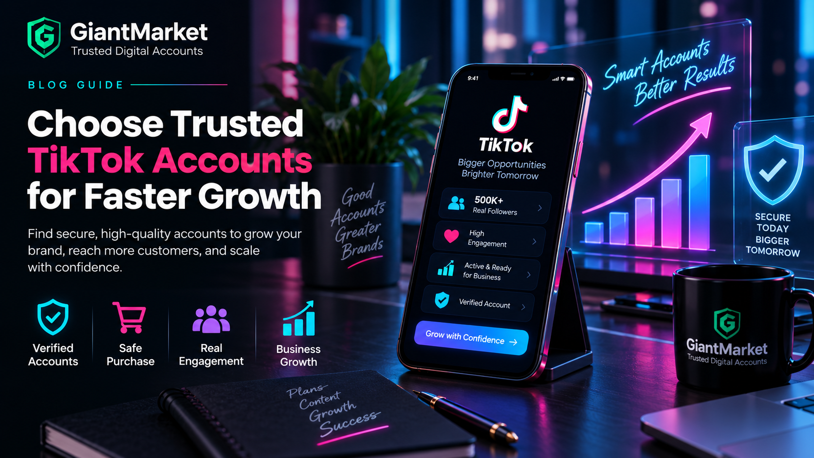 How to Buy TikTok Accounts Safely for Business Growth